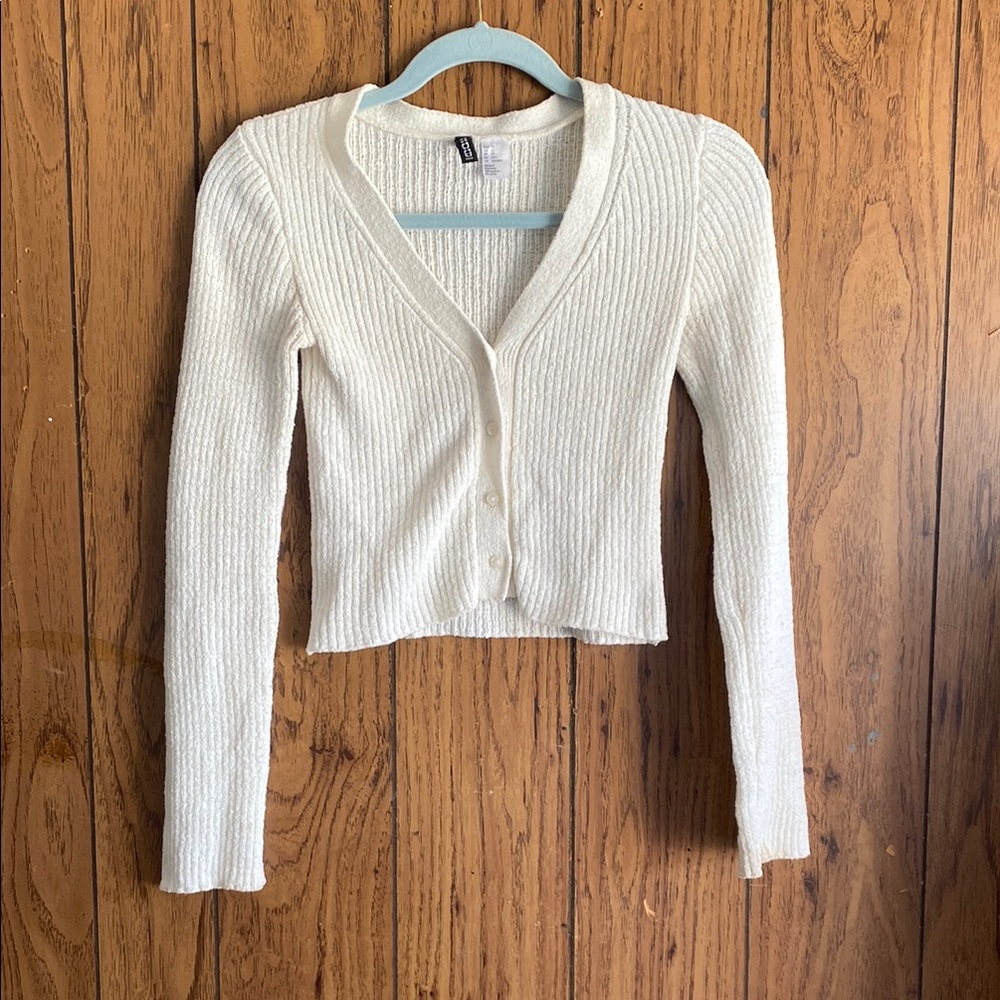 H&M Cream Knit Sweater